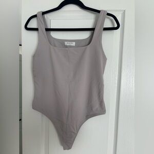 Babaton Light Gray women’s Bodysuit